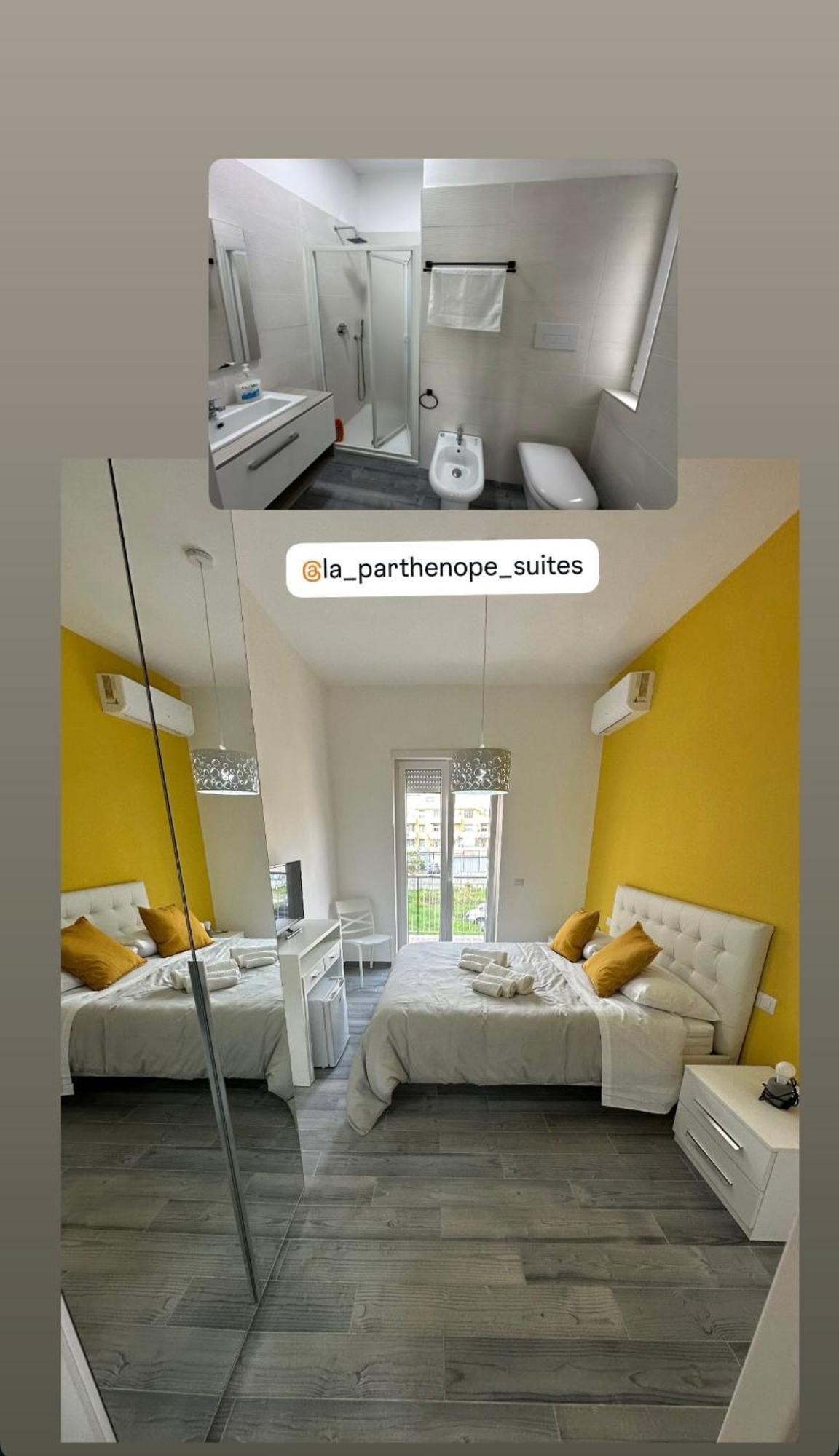 La Parthenope Suites ポルティチ エクステリア 写真