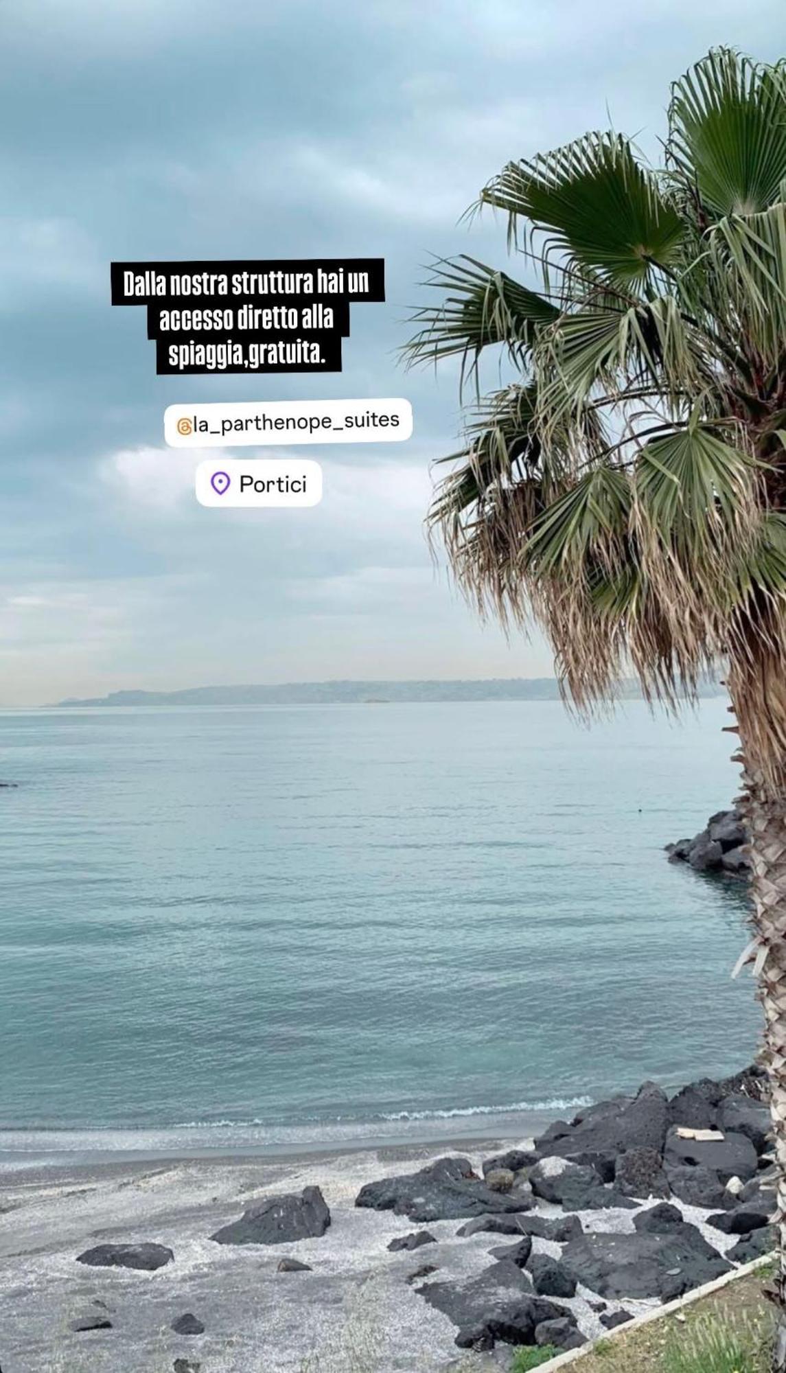 La Parthenope Suites ポルティチ エクステリア 写真